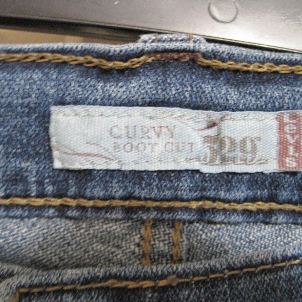 Levi's 529 curvy boot cut jeans sz 14 regular - Picture 4 of 10